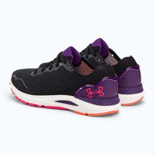 Under Armour moteriški bėgimo bateliai Hovr Sonic 6 black / galaxy purple / pink shock 3026128
