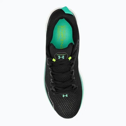 Under Armour Hovr Infinite 5 vyriški bėgimo bateliai black-green 3026545