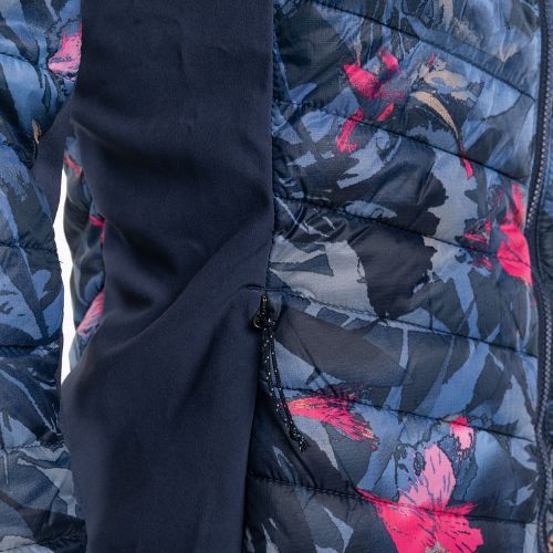 Columbia Powder Pass Moteriška hibridinė striukė su gobtuvu tamsiai mėlyna 1773211471