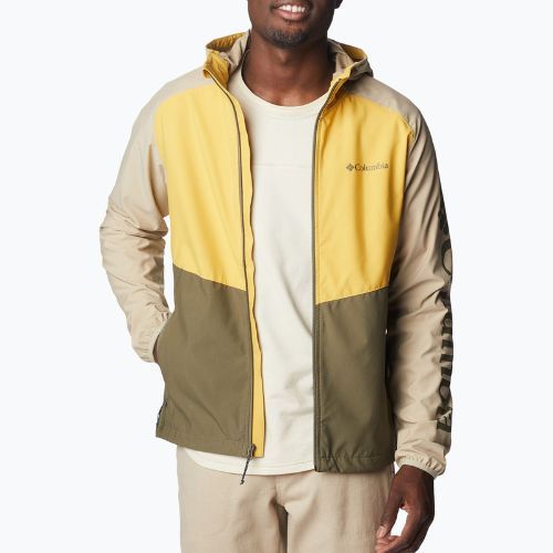Columbia Panther Creek vyriška softshell striukė žalia-geltona 1840711397