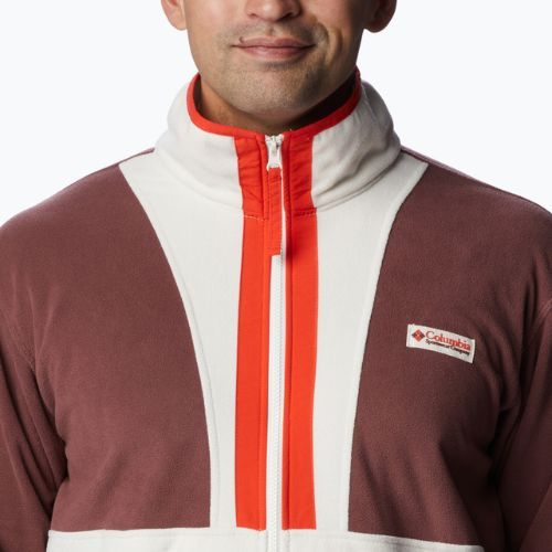 Vyriškas žygio džemperis Columbia Back Bowl light raisin/chalk/spicy