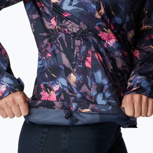 Columbia Inner Limits II moteriška striukė nuo lietaus tamsiai mėlyna 1895802470