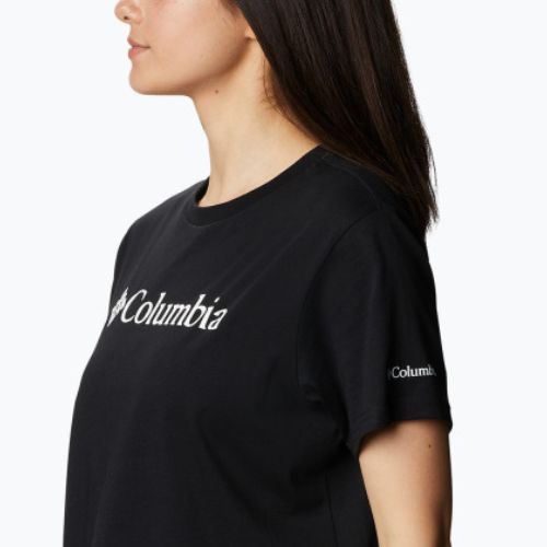 Columbia North Cascades Cropped moteriški trekingo marškinėliai black 1930051011