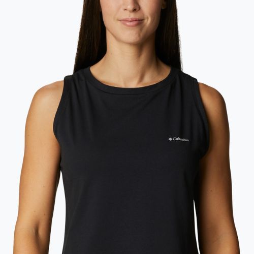 Columbia moteriški trekingo marškinėliai Sun Trek Tank black 1931732010