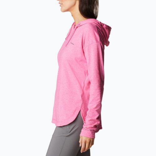Columbia moteriškas trekingo džemperis Sun Trek EU Hooded Pullover pink 1981541656