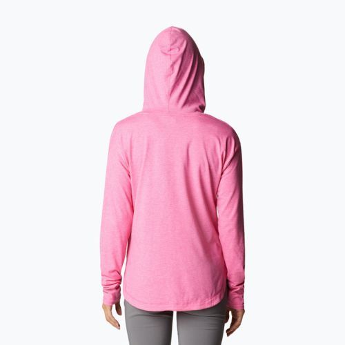 Columbia moteriškas trekingo džemperis Sun Trek EU Hooded Pullover pink 1981541656
