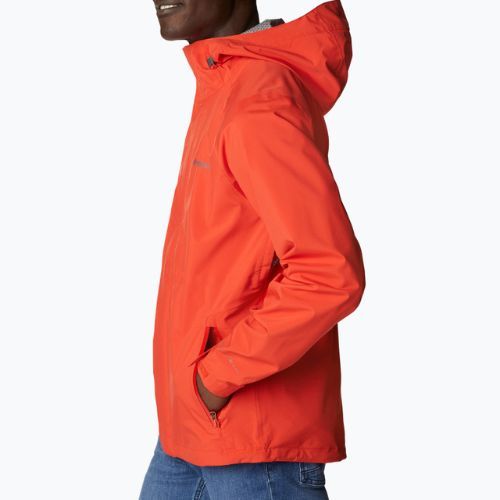 Columbia Earth Explorer vyriška striukė nuo lietaus oranžinė 1988612