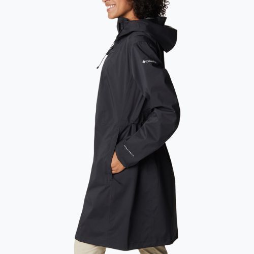 Moteriška trekingo striukė Columbia Weekend Adventure Long black 1989263
