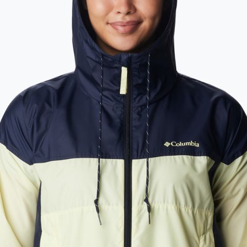 Columbia Flash Challenger Novelty yellow moteriška vėjo striukė 1989503713