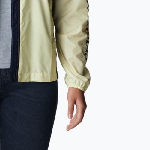 Columbia Flash Challenger Novelty yellow moteriška vėjo striukė 1989503713