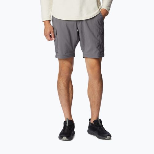 Columbia Silver Ridge Utility Convertible pilkos vyriškos trekingo kelnės 2012962023