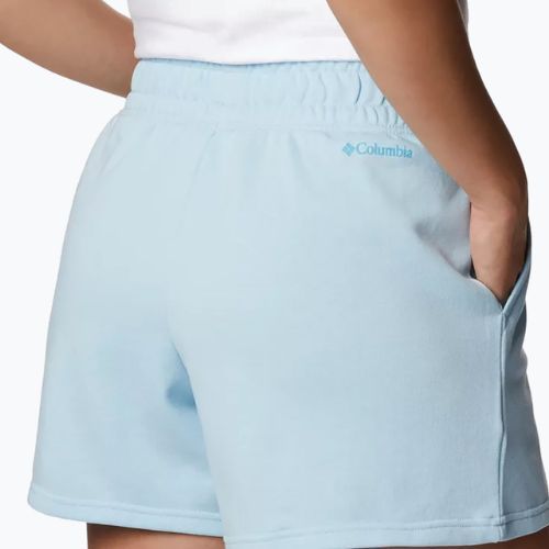 Moteriški Columbia Logo III moteriški šortai iš prancūziško frotinio audinio, mėlyni 2032881490