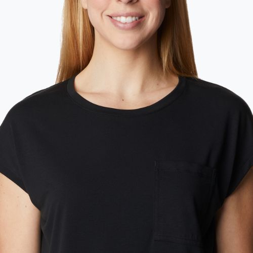 Columbia Boundless Trek moteriški trekingo marškinėliai black 2033481010