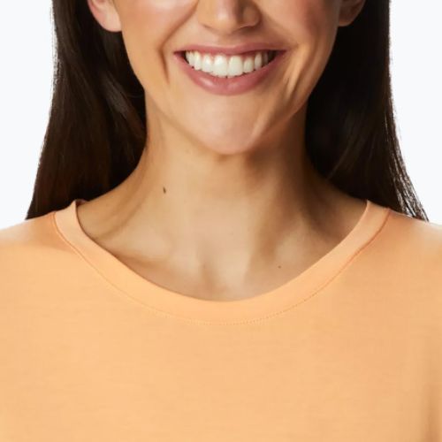 Columbia Boundless Trek moteriški trekingo marškinėliai orange 2033481812