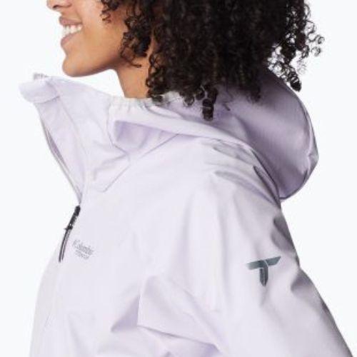 Columbia Platinum Peak moteriška softshell striukė violetinė 2035021568