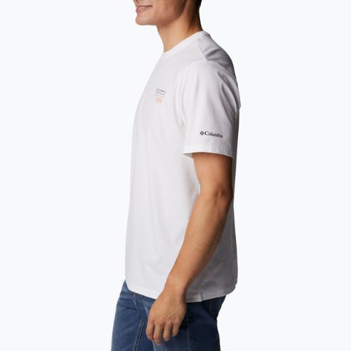Columbia Legend Trail vyriški trekingo marškinėliai balti 2036533