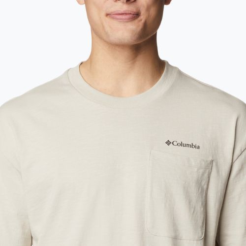 Columbia Break It Down vyriški trekingo marškinėliai beige 2037491278