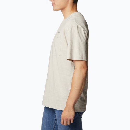 Columbia Break It Down vyriški trekingo marškinėliai beige 2037491278