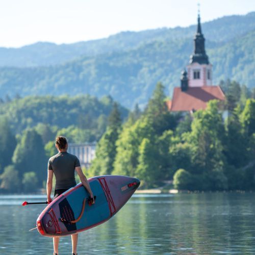 SUP lenta JOBE Neva 12'6" Pakuotė raudona 486423001