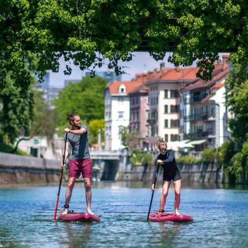 SUP lenta JOBE Neva 12'6" Pakuotė raudona 486423001