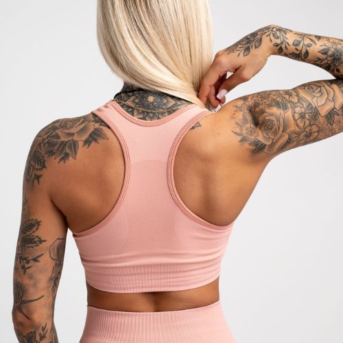Gym Glamour Compress Rose Tan 462 fitneso liemenėlė
