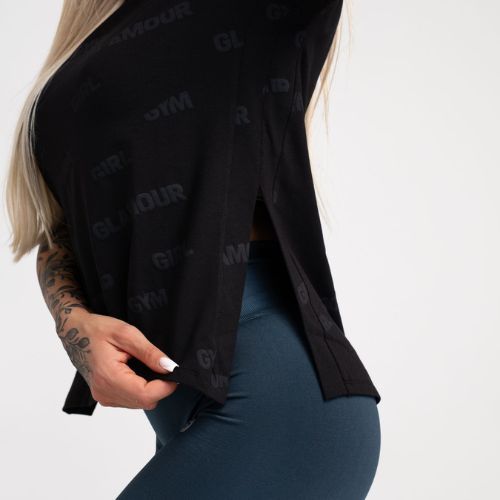Moteriški treniruočių marškinėliai Gym Glamour Glamour Original 416