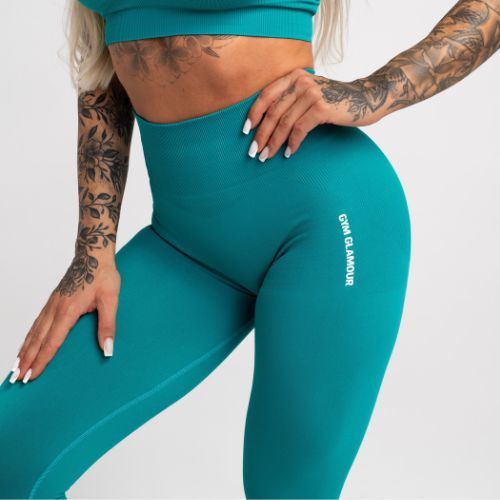 Moteriškos treniruočių tamprės Gym Glamour Compress Juicy Jungle 457