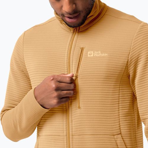 Jack Wolfskin vyriška trekingo striukė Modesto yellow 1706483