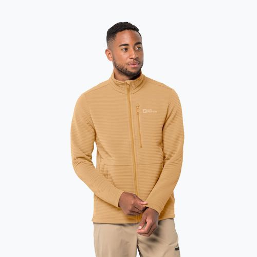 Jack Wolfskin vyriška trekingo striukė Modesto yellow 1706483