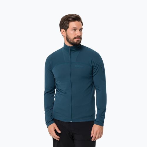 Jack Wolfskin vyriška trekingo striukė Prelight FZ navy blue 1711001