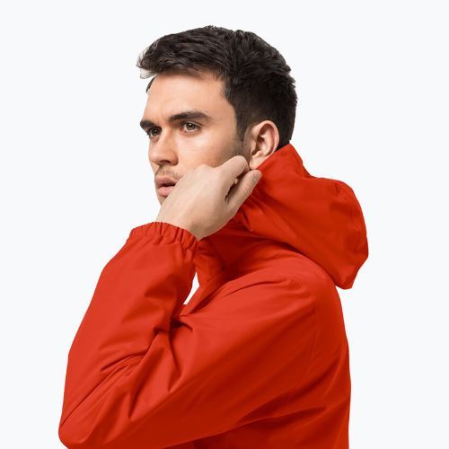 Jack Wolfskin vyriška striukė nuo lietaus Stormy Point 2L raudona 1111142