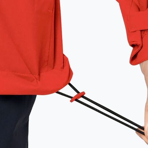 Jack Wolfskin vyriška striukė nuo lietaus Pack & Go Shell raudona 111111503_2193_005