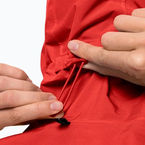 Jack Wolfskin moteriška Pack & Go Shell striukė nuo lietaus oranžinė 1111514_2184_003