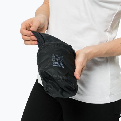 Jack Wolfskin Rainy Day kelnės nuo lietaus juodos 1112741