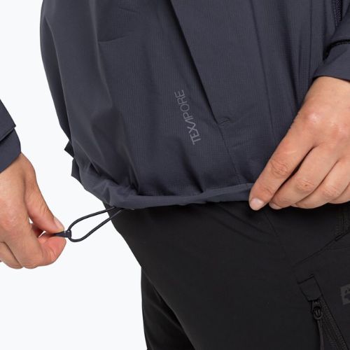 Jack Wolfskin moteriška striukė nuo lietaus Elsberg 2.5L pilka 1115951_1388_002