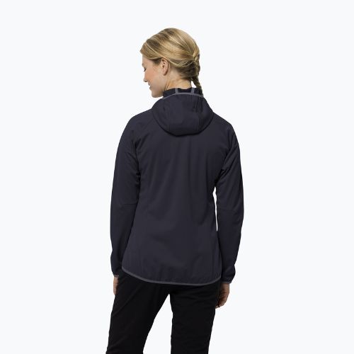 Jack Wolfskin moteriška Go Hike Softshell striukė pilka 1306862