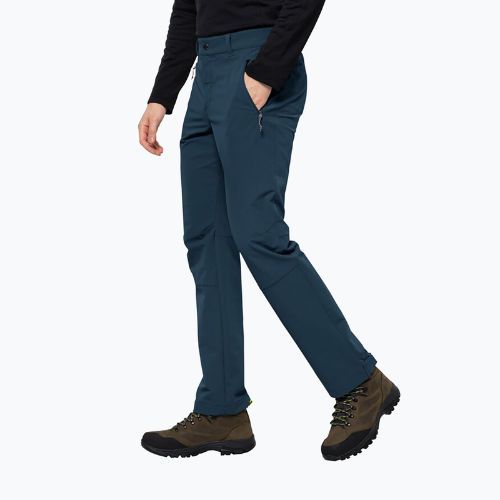 Jack Wolfskin vyriškos Activate XT softshello kelnės tamsiai mėlynos 1503755