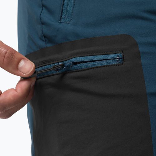 Jack Wolfskin Active Track vyriški trekingo šortai tamsiai mėlyni 1503791