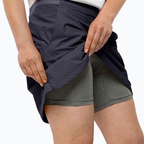 Jack Wolfskin Hilltop Trail trekingo sijonas pilka 1505472