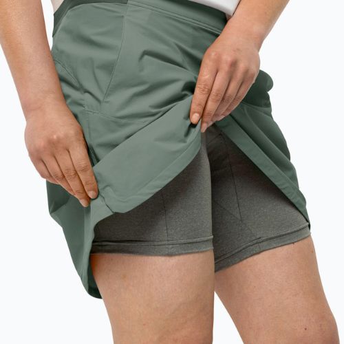 Jack Wolfskin Hilltop Trail trekingo sijonas žalias 1505472