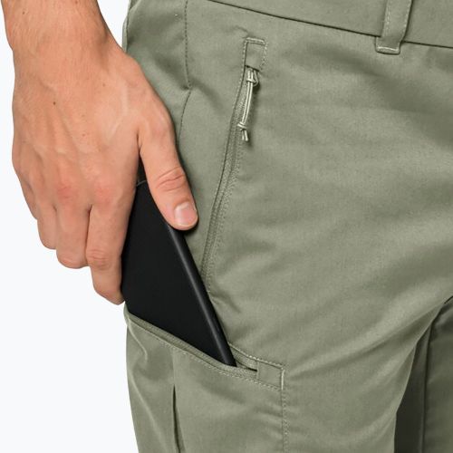 Jack Wolfskin Activate Tour vyriški šortai žalios spalvos 1507441