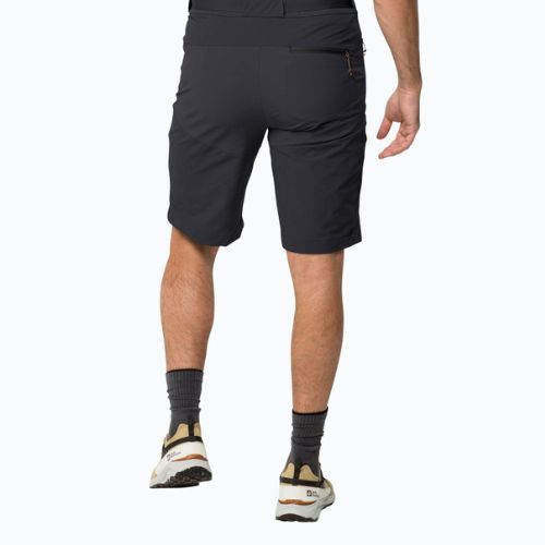 Jack Wolfskin vyriški šortai Ziegspitz pilka 1508071_6350_052