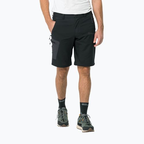 Vyriškos trekingo kelnės Jack Wolfskin Active Track Zip Off grey 1508241