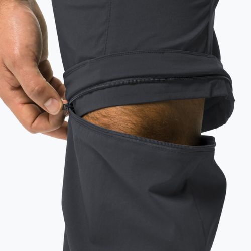 Vyriškos minkštos kelnės Jack Wolfskin Glastal Zip Away pilka 1508301