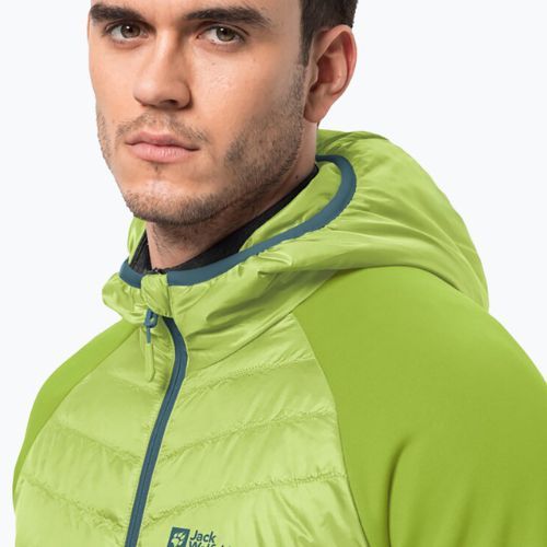 Jack Wolfskin vyriška Routeburn Pro Hybrid striukė žalia 1710511