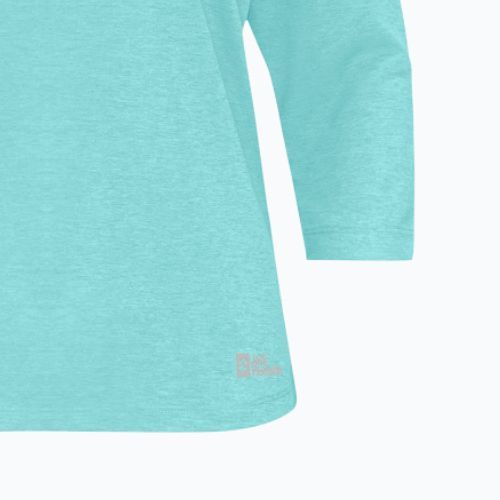 Jack Wolfskin moteriški trekingo marškinėliai Jwp 3/4 blue 1806655