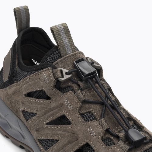 Jack Wolfskin vyriški trekingo batai Woodland 2 Hybrid Low brown 4051301