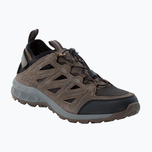 Jack Wolfskin vyriški trekingo batai Woodland 2 Hybrid Low brown 4051301