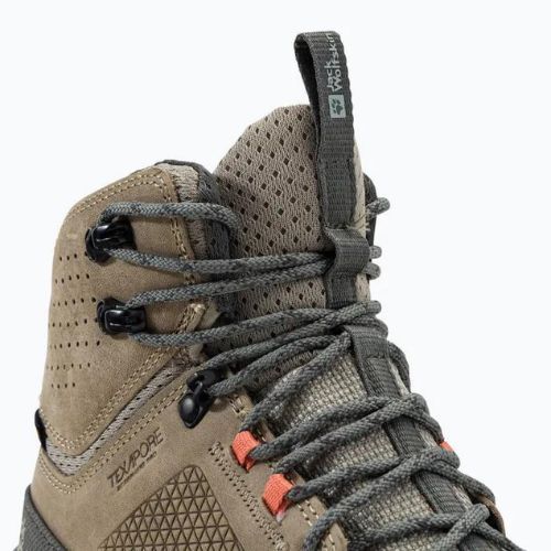 Jack Wolfskin moteriški trekingo batai Terraquest Texapore Mid green 4056391_5150_040