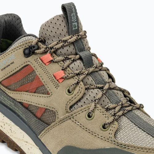 Jack Wolfskin moteriški Terraquest Texapore Low trekingo batai žali 4056411_5150_065